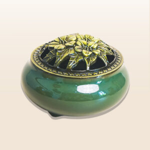 Lư Sứ Lót Inox Đa Sắc - Champa Home