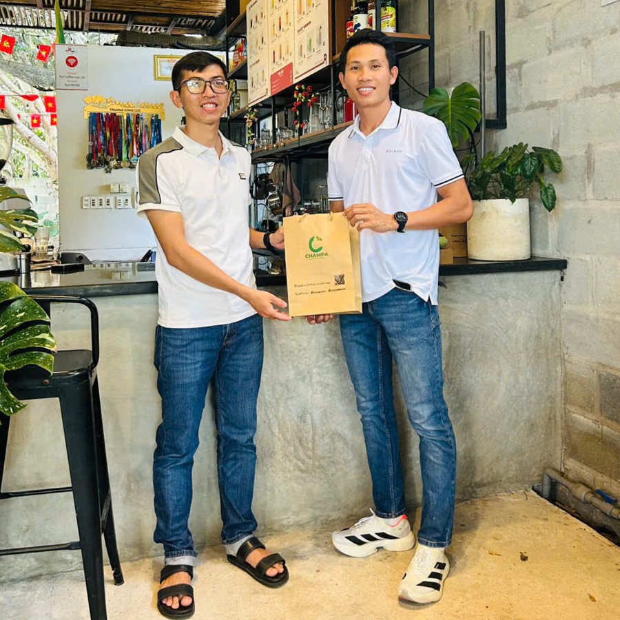 A.Trương Công Lực - chủ quán Cà phê Run Coffee - cộng tác viên Champa Home