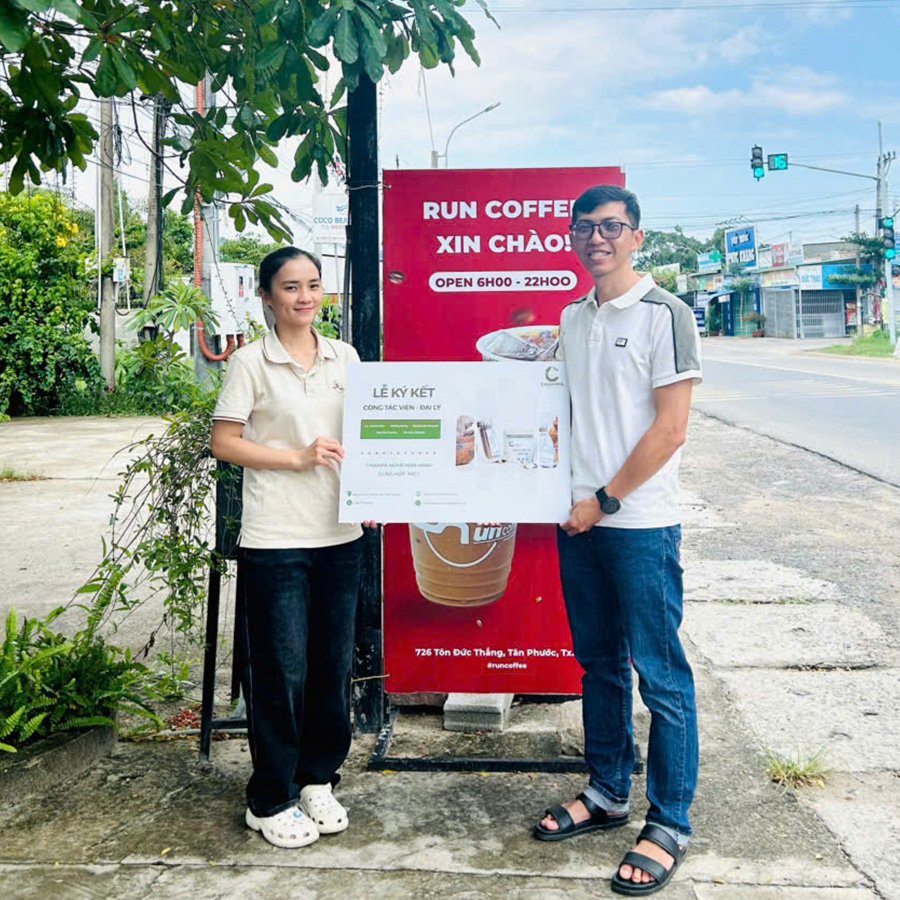 C.Nhung - quản lý quán Cà phê Run Coffee - cộng tác viên Champa Home