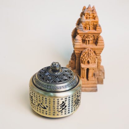 Lư Trầm Tâm Kinh Có Nắp