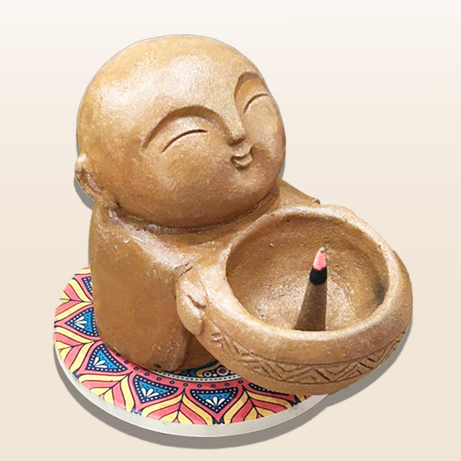 Chú Tiểu Ôm Lu - Champa Home